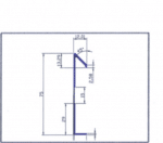 HSL - 75 Halı Süpürgeliği | 7.5 cm PVC Zemin Profili - Görsel 2