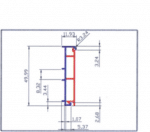 HSS - 50 Halı Süpürgeliği | 50mm Zarif PVC Profil - Görsel 2